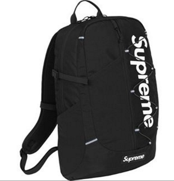 Supreme Backpack Black Ss17 NAR Media Kit
