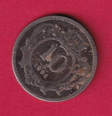 AUSTRIA 10 HELLER 1894 - 1672