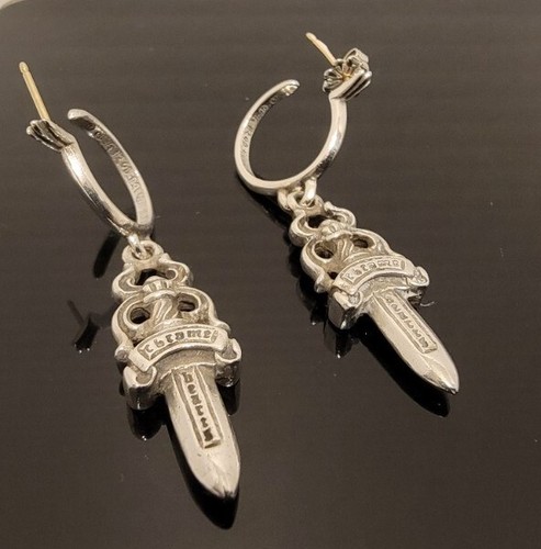 ダガーフープ ピアス クロムハーツ クロムハーツ ダガーフープ片耳用