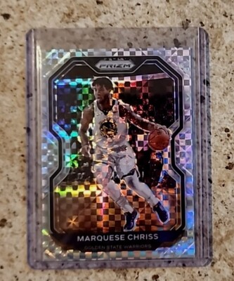 #/8 RARE CASE HIT 2020-21 PANINI PRIZM MARQUESE CHRISS LUCKY ENVELOPES WARRIORS 