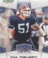2008 Score Paul Posluszny #34