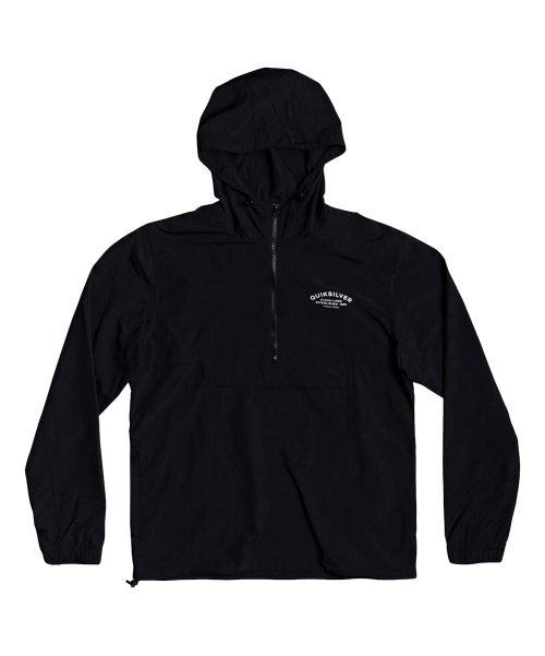 Quiksilver ブラック アノラック L MSRP $70 Quiksilver Black Everyday Hooded Jacket Black Size