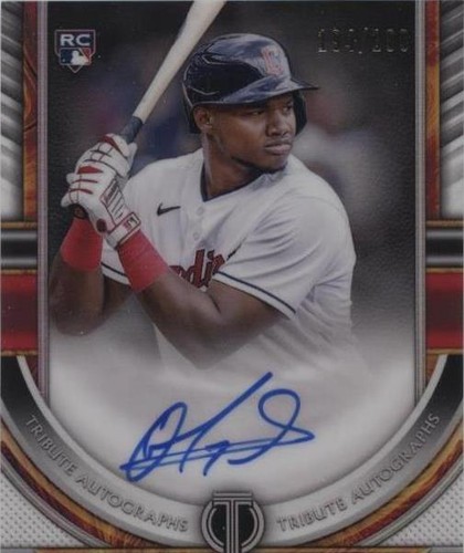 2023 Topps Tribute - Oscar Gonzalez #TA-OG