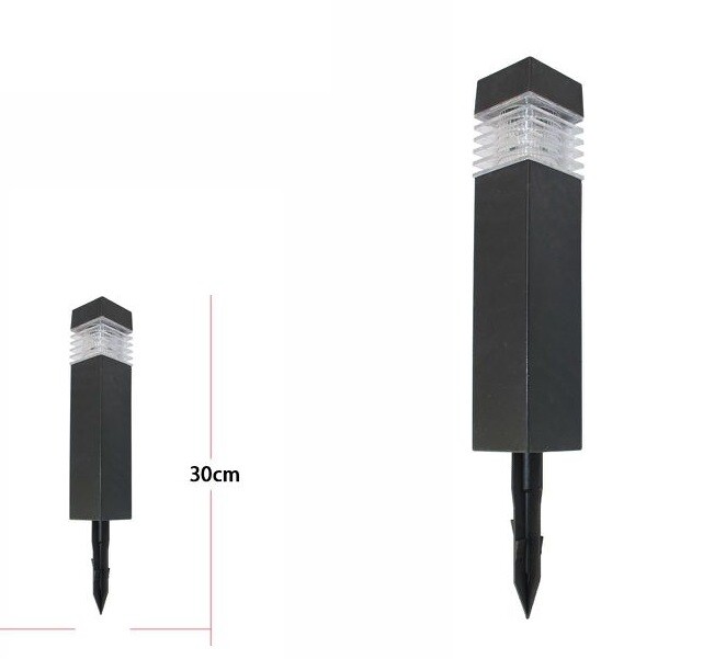 Torcia Luce Ricarica Solare Per Giardino Esterni Con Picchetto 30cm 62129 dfh