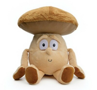 Mushroom Plush Toy 25 CM Soft Vitamins Coop Goodness Gang Lidl