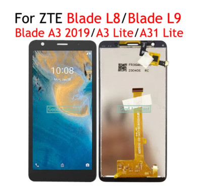 For ZTE Blade L8 Blade L9 Blade A3 2019 A3 Lite Blade A31 Lite LCD Display