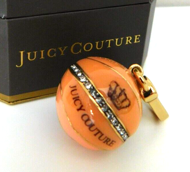 NEW NWT Juicy Couture the Court BBall BasketBall Charm NEW NWT Juicy Couture the Court BBall BasketBall Charm