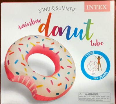 Intex Sand and Summer Rainbow Donut Hole NIB