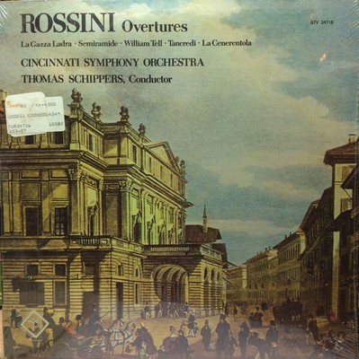 Gioacchino Rossini, Cincinnati Symphony Orchestra, Thomas Schippers - Rossini Ov