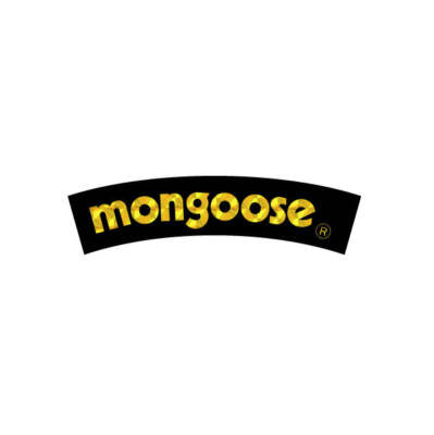 Mongoose - Quilted seat back Gold Prism decal - Old school bmx