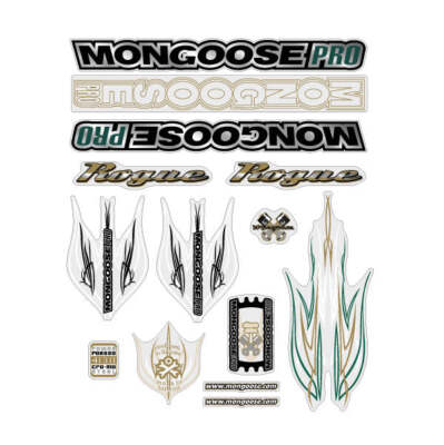 2002 Mongoose - Rogue - Decal set