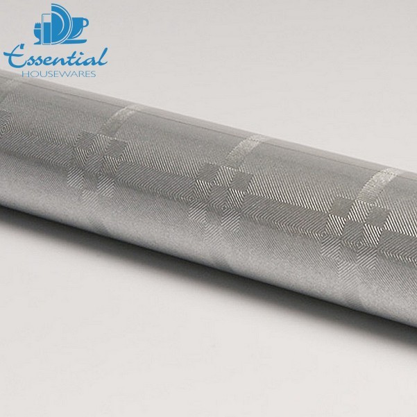 Essential Housewares Damask Banquet Roll White 8M X 1.2M Party Wedding Home New
