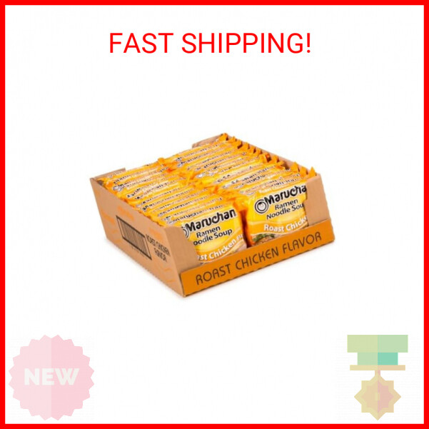 Maruchan Ramen Roast Chicken, 3.0 Oz, Pack of 24