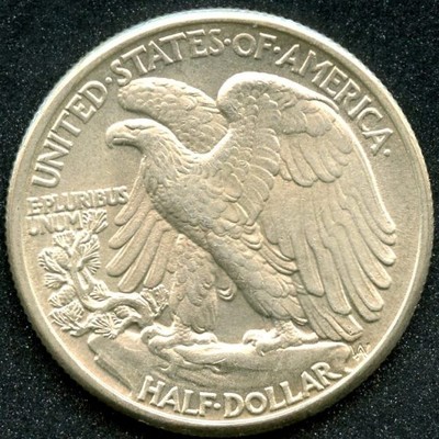1941 (CH BU) 50C SILVER WALKING LIBERTY HALF DOLLAR
