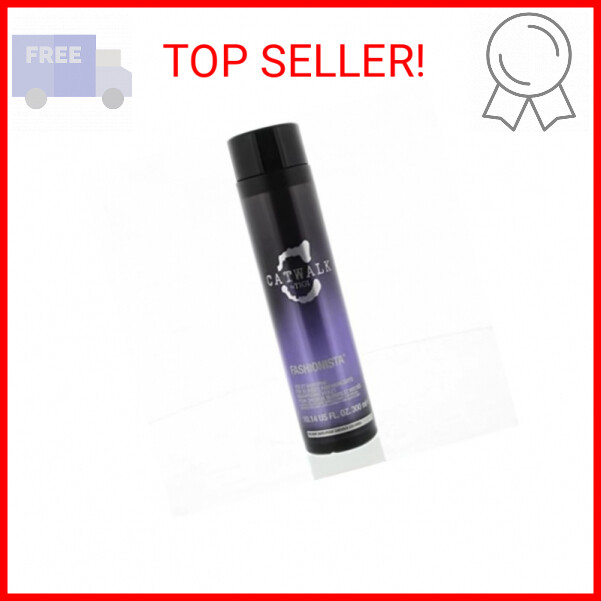 TIGI Catwalk Fashionista Shampoo for Unisex, Violet, 10.14 Fl Oz