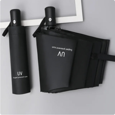 Automatic Umbrella Anti-UV Sun/Rain Windproof 3 Folding Compact Umbrella