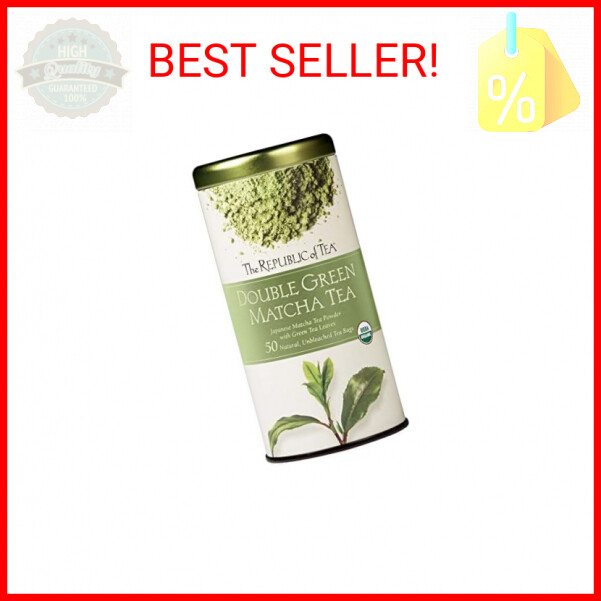 Organic Double Green Matcha, Gourmet Blend Of Organic Green