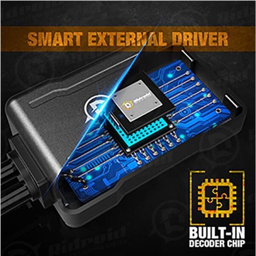 RIDROID Combo 2 H4 9003 LED Headlight Kit Bulb High Low Beam Super White 60000LM