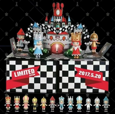 POP MART MOLLY Chess Limited Edition Sealed Big Box 12 Random Figures Included！