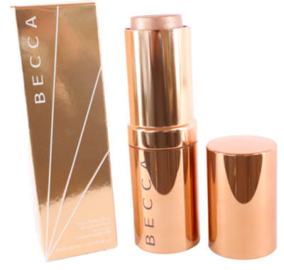 Becca Glow Body Stick Champagne Pop 1.48oz Highlight Face & Body Full Size RP$48