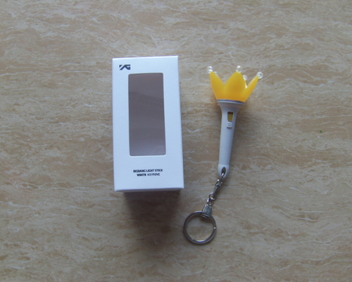 アイドル BIGBANG LIGHT STICK KEYRING BLACK KPOP BIGBANG G-DRAGON GD LIGHT STICK Black Little Daisy Fans