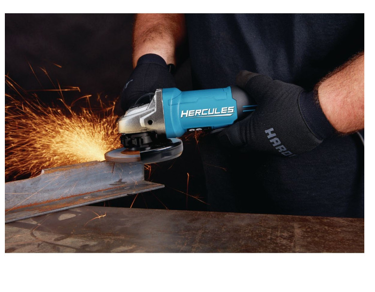 Hercules 4-1/2 in 11 Amp Heavy Duty Angle Grinder with Paddle Switch Powerful
