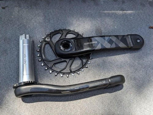 SRAM XX1 Dub Eagle Carbon 12-Speed Crankset - Black 175mm 32t