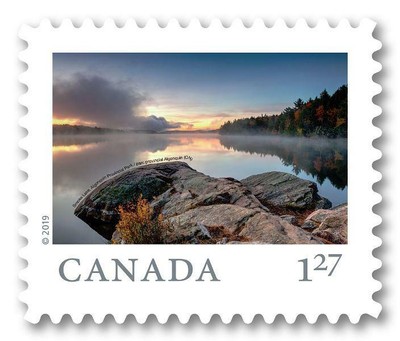 2019 Canada Post - SMOKE LAKE MNH; Single From a Booklet - Far & Wide USA Rate