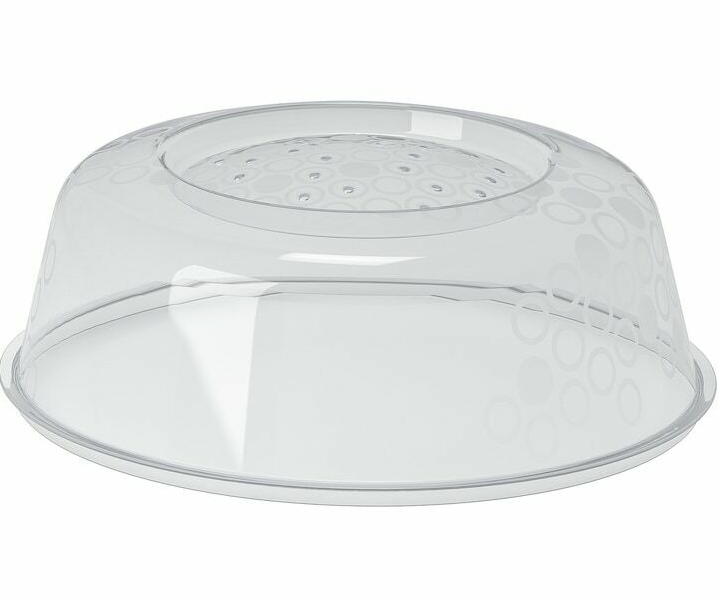 IKEA Microwave Plate Splatter Cover Heavy Duty Clear Lid Vented FREE SHIPPING