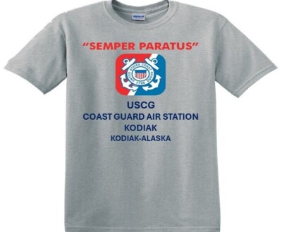 COAST GUARD AIR STATION KODIAK* ALASKA*SHIRTS.USCG OFFICIALLY LICENSED