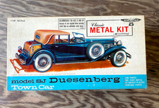 duesenberg metal model kit