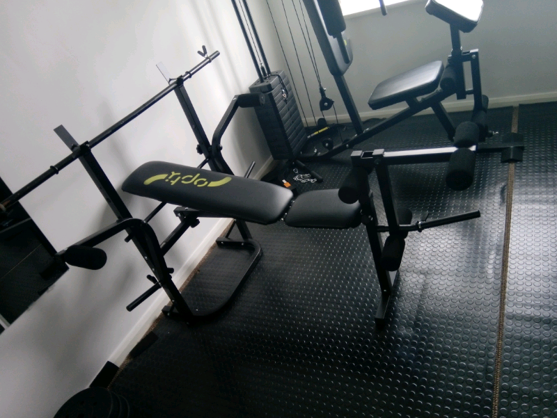 Opti butterfly workout bench and or opti 50kg multi gym in Exeter