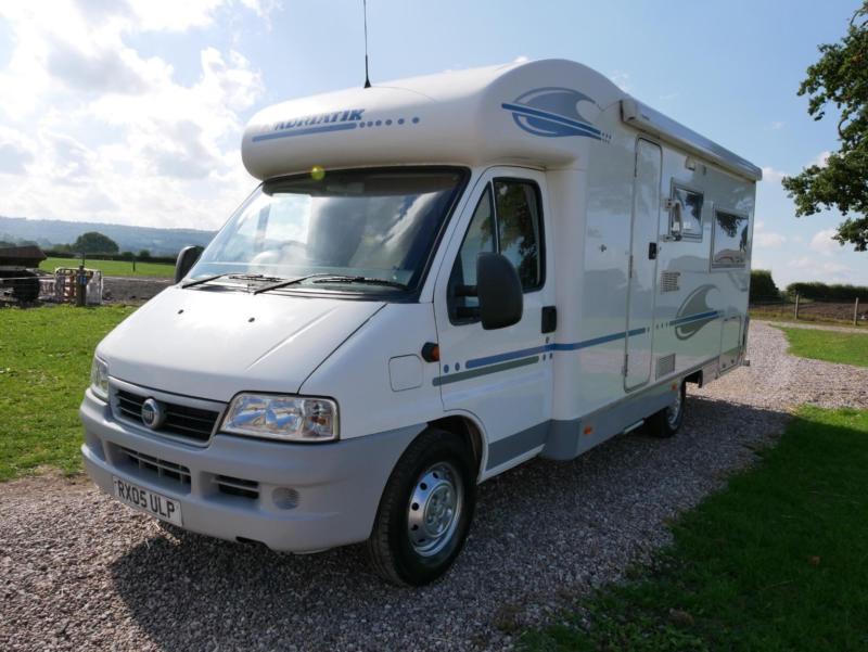 Adria Coral 680SL 2.8 Fiat Ducato 3 Berth Low Line Motorhome End MANUAL