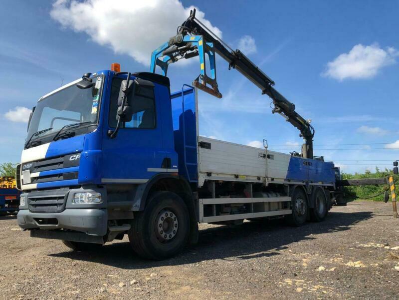 2011 DAF TRUCKS CF75.310 LWB WITH ATLAS TEREX 120.2E CRANE in Melton