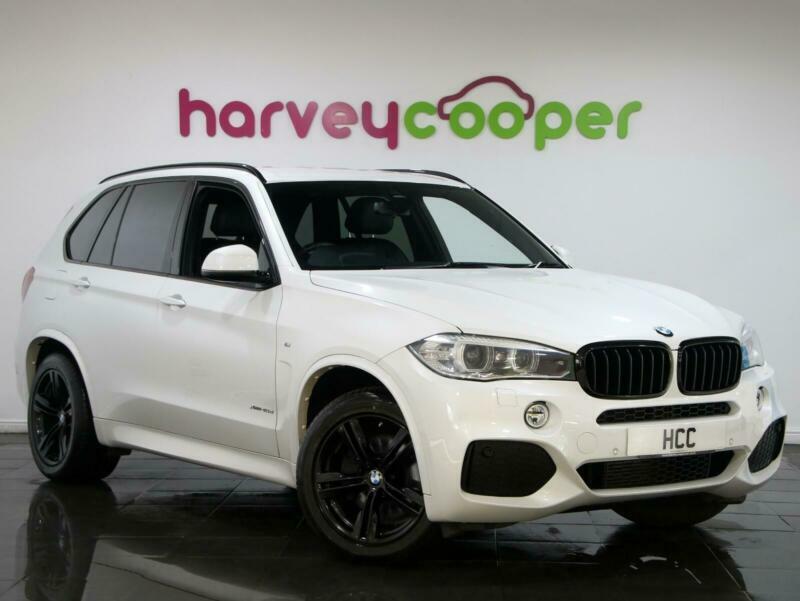 2015 BMW X5 xDrive40d M Sport 5dr Auto 7 Seat Diesel white Automatic | in Ripon, North ...