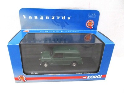 Corgi Vanguards Austin Minivan Almond Green VA01418