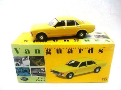 Corgi Vanguards Ford Consul Daytona Yellow VA05502