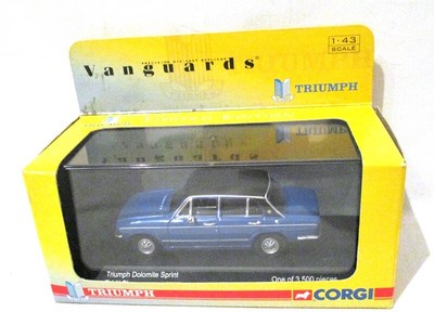 Corgi Vanguards Triumph Dolomite Sprint Tahiti Blue VA05309