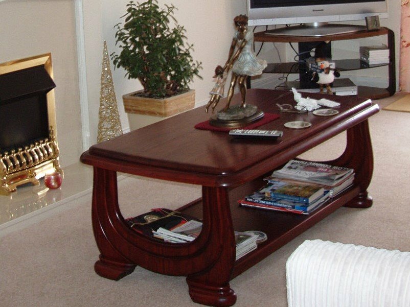 Solid mahogany coffee table. in Grantham, Lincolnshire Gumtree