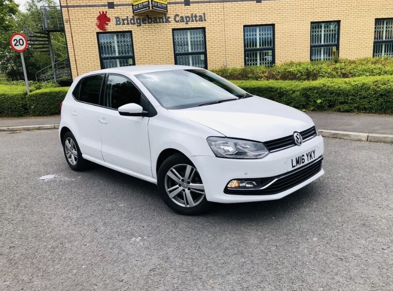Volkswagen polo white