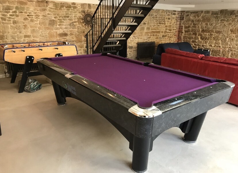 9ft Sam KSteel American Pool Table (refurbished) in Allesley, West