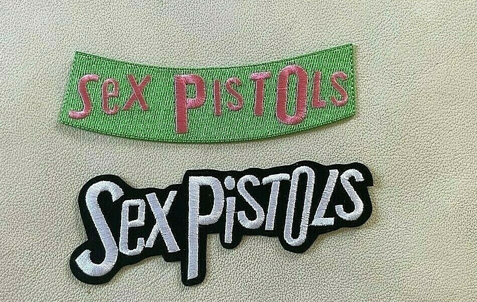 SEX PISTOLS set of 2 patches Johnny Rotten, Steve Jones