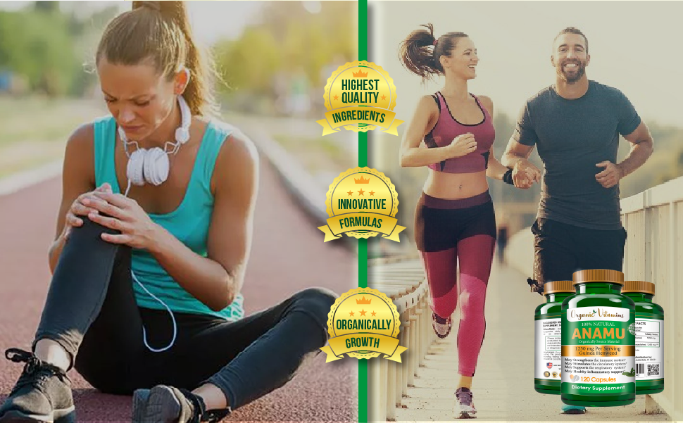 Anamu Natural Supplement. Detoxifier & Immune Support. 1250 mg. 120 cap organic