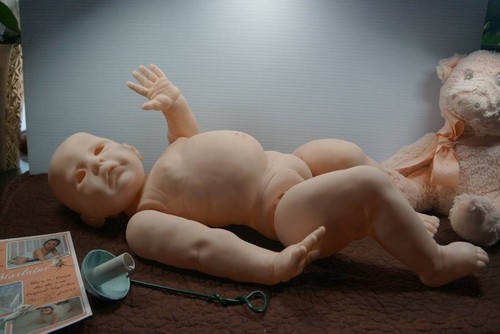 LILLI MARLAINE BLANK DOLL KIT FOR REBORN SYLVIA MANNING SOLD OUT VHTF