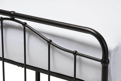 Platform Bed in Antique Bronze Finish [ID 3474053]