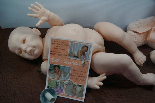 LILLI MARLAINE BLANK DOLL KIT FOR REBORN SYLVIA MANNING SOLD OUT VHTF