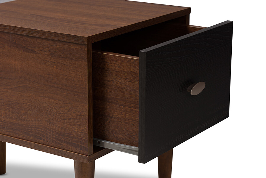 Baxton Studio Merrick 1-drawer Bench Shoe Rack Cabinet ...