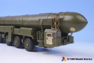 Tetra Model ME72001 1/72 Russian ICBM Launcher TOPOL Detail Up Set for Zvezda