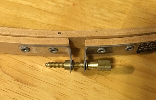 Oval Wooden Embroidery Hoop 8x15