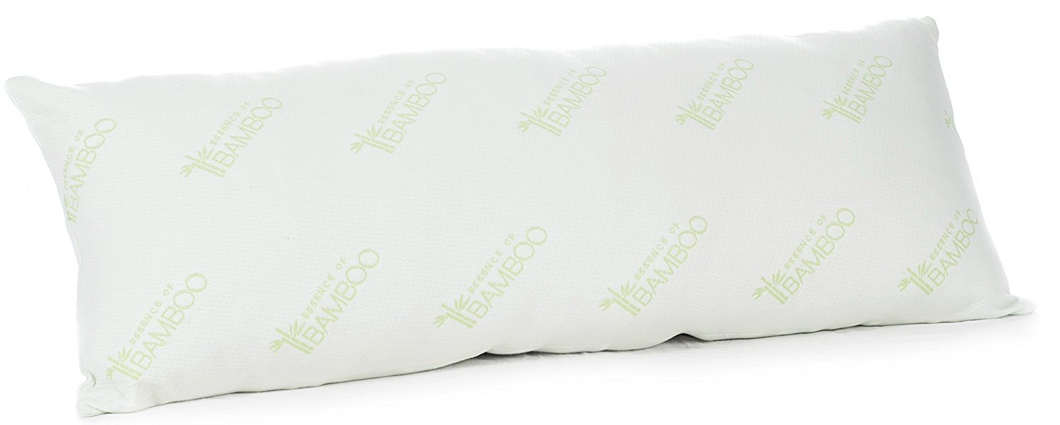 Essence Of Bamboo Body Pillow Hypoallergenic Down Alternative